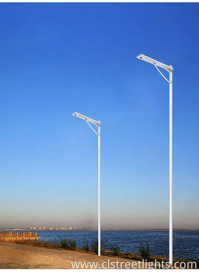 30W 40W 50W 60W All in One Intergrated Outdoor Solar LED Power Garden Street Light